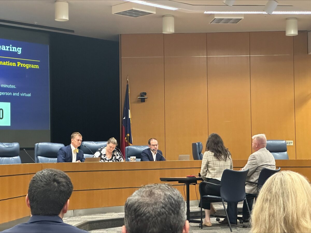 TAA testifies before the Texas Health and Human Services Commission